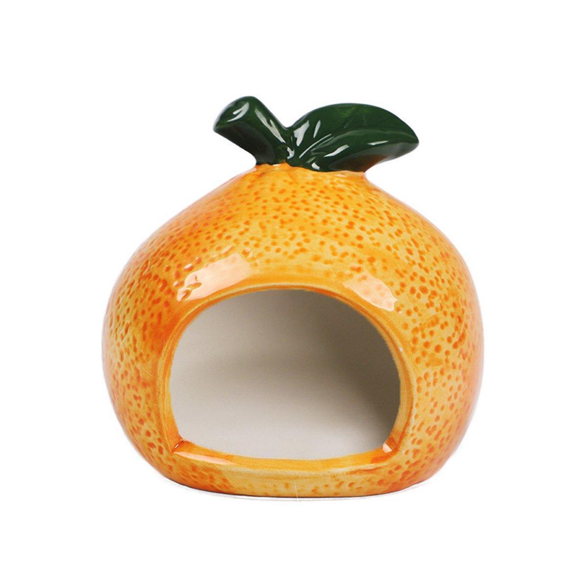 Ceramic Hamster Nest Shelter Landscaping Supplies Small Animal Hideout House - Cloud