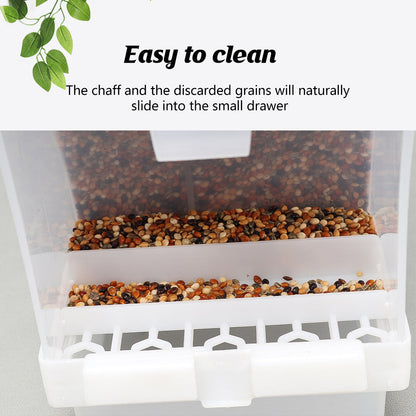 1 pc Automatic Bird Feeder Bird Feeder Cage Accessories Automatic Feed Cage - 425g
