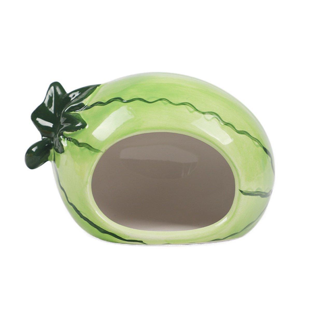 Ceramic Hamster Nest Shelter Landscaping Supplies Small Animal Hideout House - Cloud